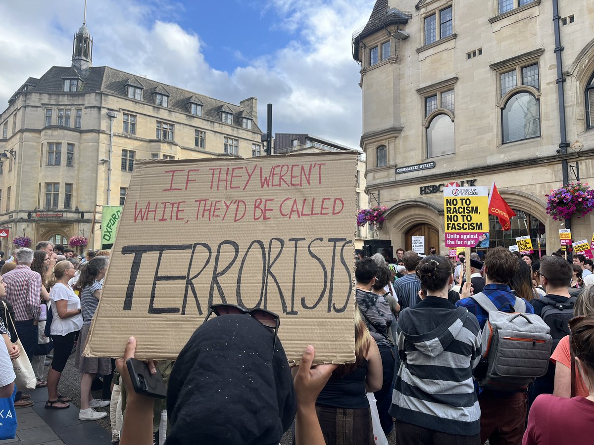 The message from the protests in #Oxford is clear.