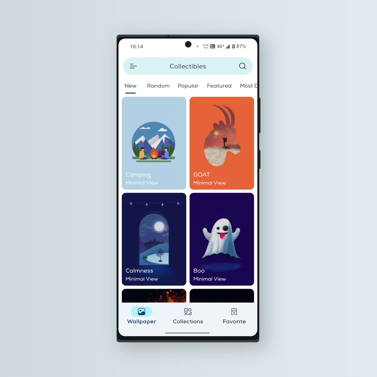 Collectibles4K's tweet photo. New Wallpapers Alert 🚨🚨🚨
4 New walls added to Minimal View Collection ❤️
Wall number 2,3,4 are not AI generated, I made them in @Procreate 😄 https://t.co/QVH0fij3pW