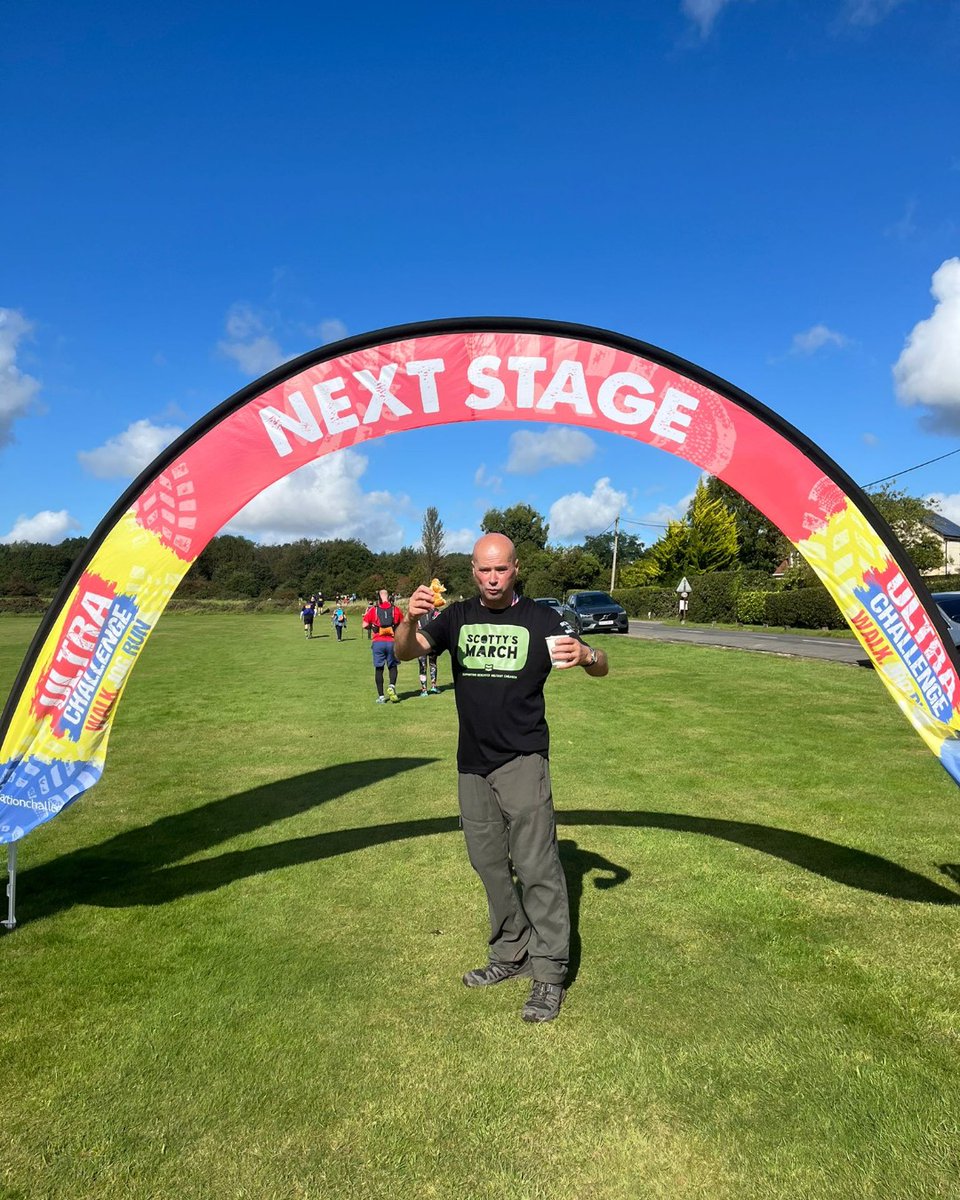 Anne &amp; Simon Beckett-Allen from @rosedalefuneral took on the 50km #ScottysMarch last year for Scotty's!🌟

Join us in Henley-on-Thames this Sept 28th for 10km, 25km, or 50km &amp; support bereaved military children.

👉 bit.ly/3ykHEUK

#SupportOurHeroes #Fundraising