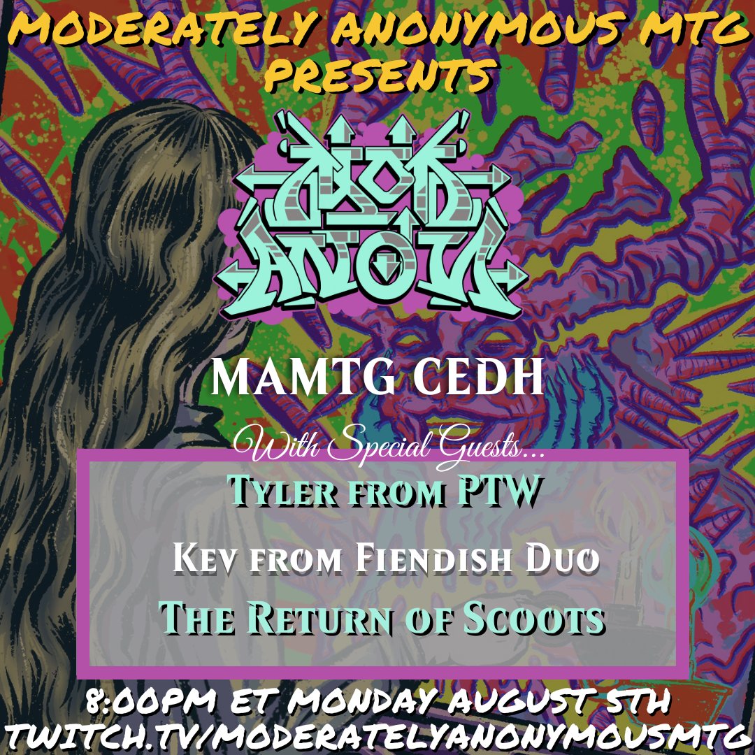 stream is back tonight con queso, we got all stars only, get ready for the best cEDH games anyone has ever seen

Maybe I'll have Korvold proxied in time??