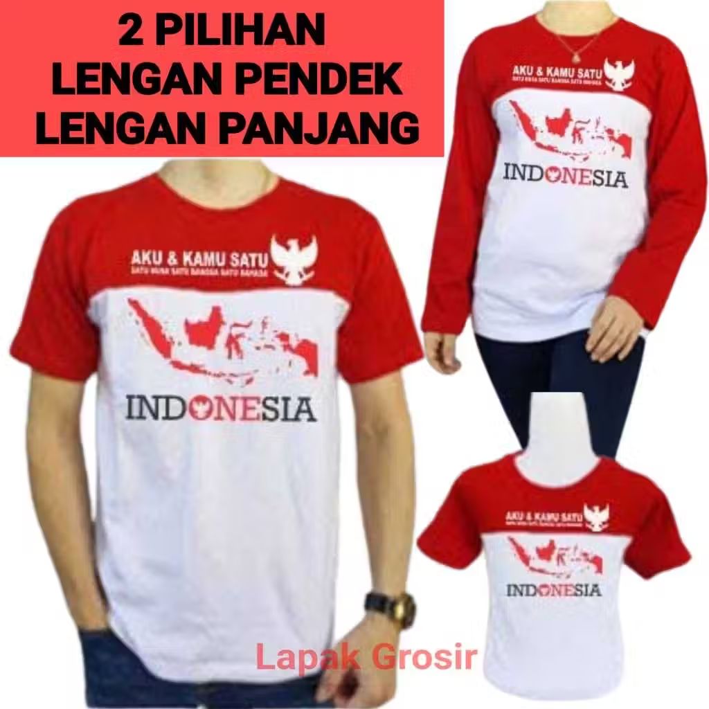 Ayo rayakan 17 agustusan, Cek kaos merah putih 17 agustusan pria dewasa dengan harga cuma Rp34.790. Dapatkan di Shopee sekarang! s.shopee.co.id/5poMfWhAFl?sha…