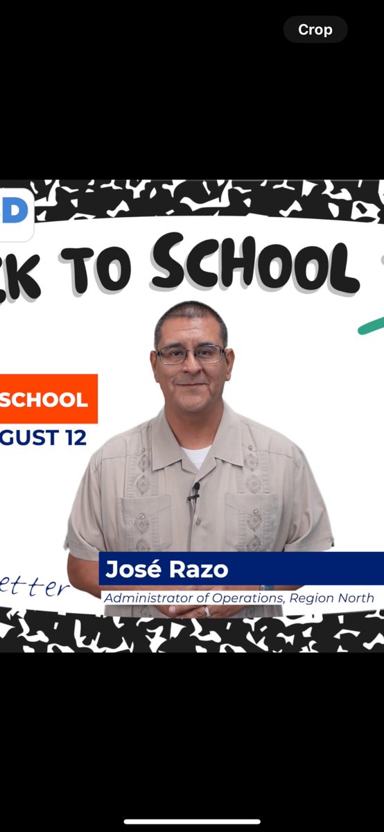 7 days until #BacktoSchool! 📣🔔🚌 Here is another helpful tip for getting ready and staying safe from our mighty Administrator of Operations Mr. José Razo! #Safety #students #staycool😎 #RegionNorth #North #BeKind #TogetherisBetter #ReadyfortheWorld