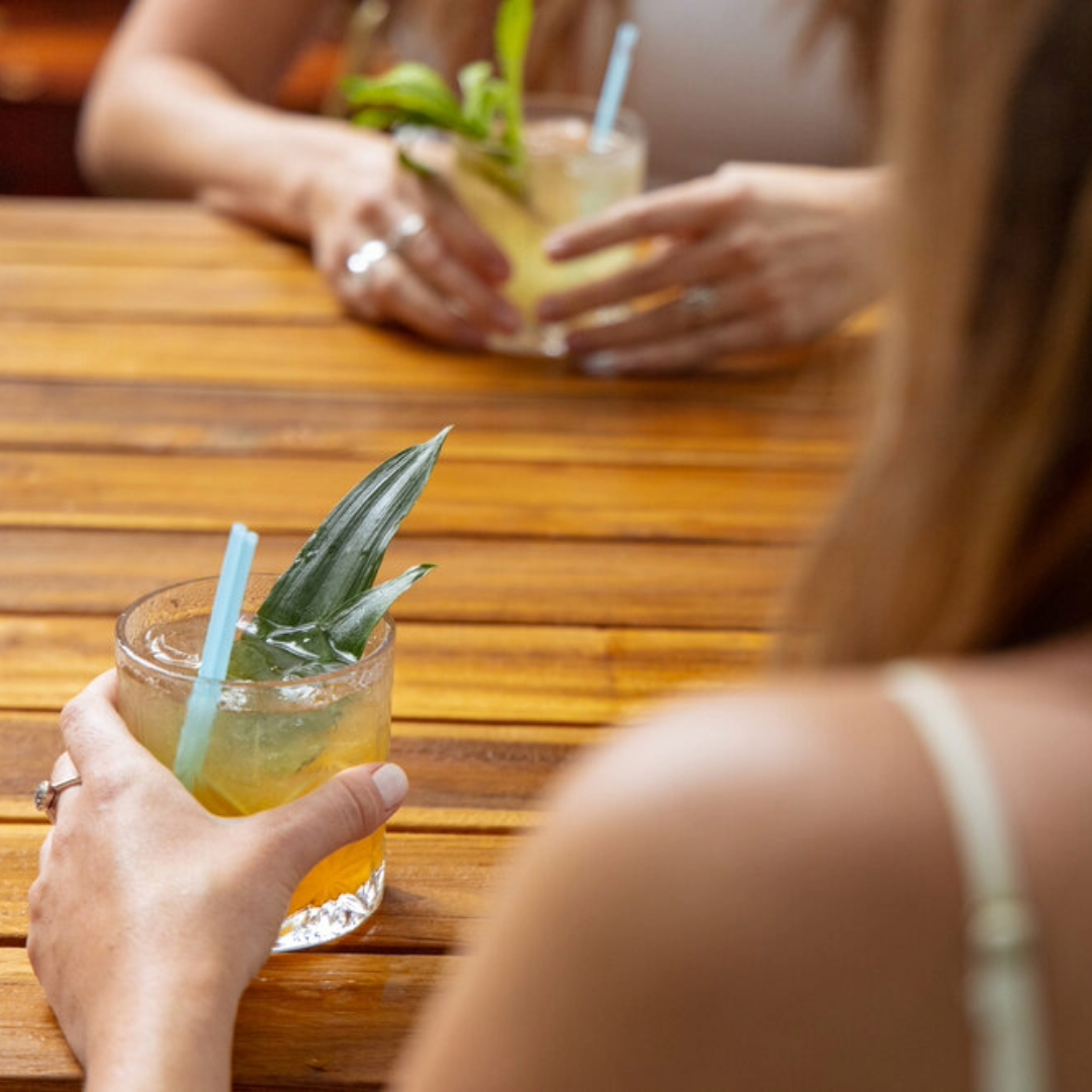 Good times and great company ☺️ Enjoy some travel-inspired cocktails here at home and during #austinrestaurantweeks! More info : bit.ly/3zW2FFs

Thank you to our presenting sponsors @delta &amp; @titosvodka ✨