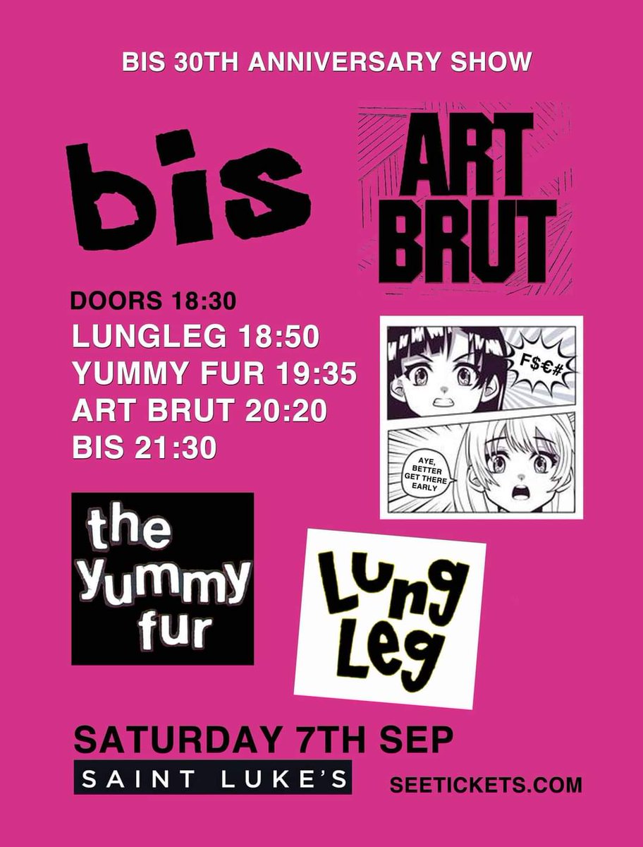 michaelmphysics's tweet photo. This is my Glastonbury, see yous all soon!
@thebandbis @Art_Brut_ @FurYummy @lunglegband https://t.co/W2LbBgZty5