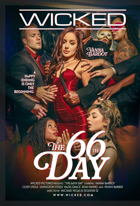 Full film is now available on #WickedPictures!  The 66th Day | Directed by @SiouxsieQMedia &amp; @ItsMichaelVegas  Starring<a href="/tag/wickedpictures"class="tags">#WickedPictures</a>