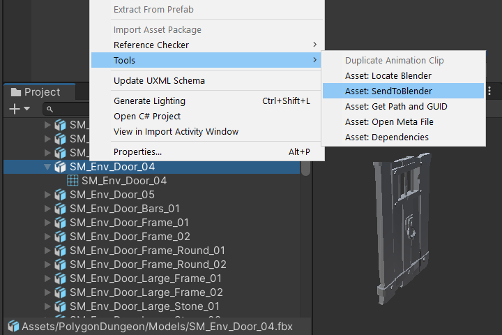 NoiseCrime's tweet photo. FBX2Blender -Unity Editor script to open an FBX from within Unity into Blender with a single click! (https://t.co/MJ5zxc3dUQ). Made this after watching @SyntyStudios 'Remap textures in Blender' tutorial &amp; realizing how many steps were needed to import an fbx in Blender from Unity https://t.co/9QUQZjfWee