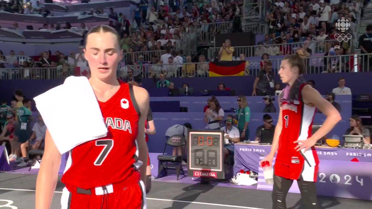 CBC Olympics (@cbcolympics) on Twitter photo Tough loss for <a href="/CanBball/">Canada Basketball</a> 3x3 team, missing out on the gold-medal game by just ONE POINT 🙃
BUT, they'll play for bronze against the U.S. today at 3pm ET Tough loss for <a href="/CanBball/">Canada Basketball</a> 3x3 team, missing out on the gold-medal game by just ONE POINT 🙃
BUT, they'll play for bronze against the U.S. today at 3pm ET