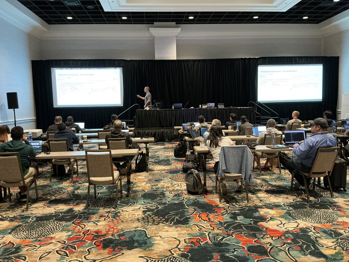 Matt Bromiley (🇺🇸) (@_bromiley) on Twitter photo <a href="/eric_capuano/">Eric Capuano - Bsky: @eric.zip</a> rocking the <a href="/velocidex/">Velociraptor</a> content on Day 3! Students getting ready to hunt all the things.
Day 3 <a href="/BlackHatEvents/">Black Hat</a> starting strong! <a href="/eric_capuano/">Eric Capuano - Bsky: @eric.zip</a> rocking the <a href="/velocidex/">Velociraptor</a> content on Day 3! Students getting ready to hunt all the things.
Day 3 <a href="/BlackHatEvents/">Black Hat</a> starting strong!