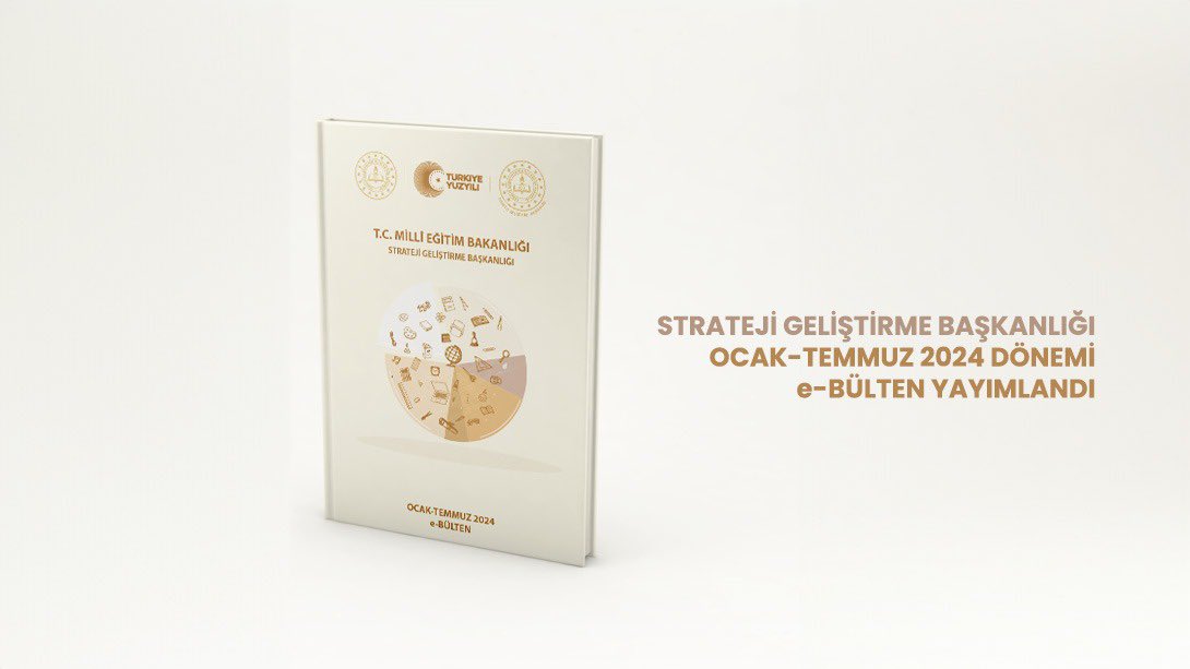 📢Strateji Geliştirme Başkanlığı Ocak-Temmuz 2024 Dönemi e-Bülteni yayımlandı. Bültene ulaşmak için ⬇️ 

🔗 meb.ai/Dhoe2P

<a href="/Yusuf__Tekin/">Yusuf Tekin</a> 
<a href="/kemalsamlioglu/">Kemal ŞAMLIOĞLU</a> 
<a href="/ercanturk28/">Ercan TÜRK</a> 
<a href="/tcmeb/">Millî Eğitim Bakanlığı</a>