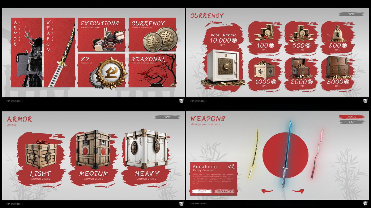 styflux's tweet photo. Commission for Koa Games: Edo Shoguns Legacy, Edo is a top-tier PvP game with a Japanese combat theme.

Working on this project was incredible. If you’re interested in hiring me for your design needs, visit:

🔗https://t.co/jyux6RhrBF
📩hello@styflux.com

#RobloxDevs #uidesign https://t.co/mte4XG9c8i