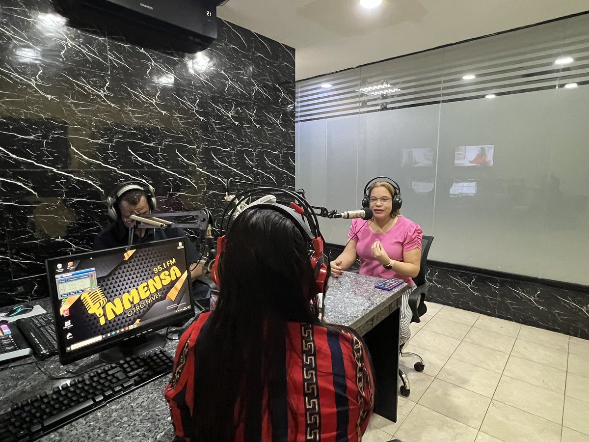 ¡En vivo! por Inmensa 95.1 FM, en el programa “Entre Gallos y Tintos”. Hablando de la Semana Mundial de la Lactancia Materna. Escúchanos a esta hora y conoce la importancia de fomentar este vínculo. 

#PatriaSoberanaYPlena