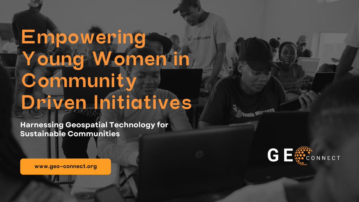 #EmpoweringYoungWomeninCommunityInitiatives

Join us in leveraging geospatial technology to build sustainable communities. At GeoConnect, we're proud to support young women who lead the way in making a difference.
#HappyMonday