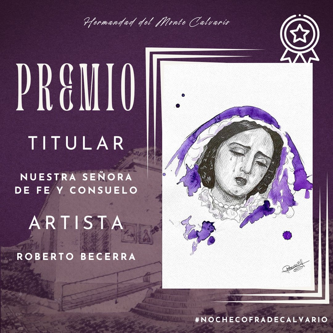 <a href="/AJuanmisuarez/">Arte_juanmisuarez</a> <a href="/artegciaromero/">GARCIA ROMERO</a> 🎲 NOCHE COFRADE | Este año volveremos a realizar nuestro tradicional juego y rifa. Los ganadores conseguirán obras de ICofrades (<a href="/ICofrades/">𝕴𝖑𝖚𝖘𝖙𝖗𝖆𝖈𝖎𝖔𝖓𝖊𝖘𝕮𝖔𝖋𝖗𝖆𝖉𝖊𝖘</a>), Oscar Lobera, Roberto Becerra, entre otros premios. #NocheCofradeCalvario #CofradíasMLG