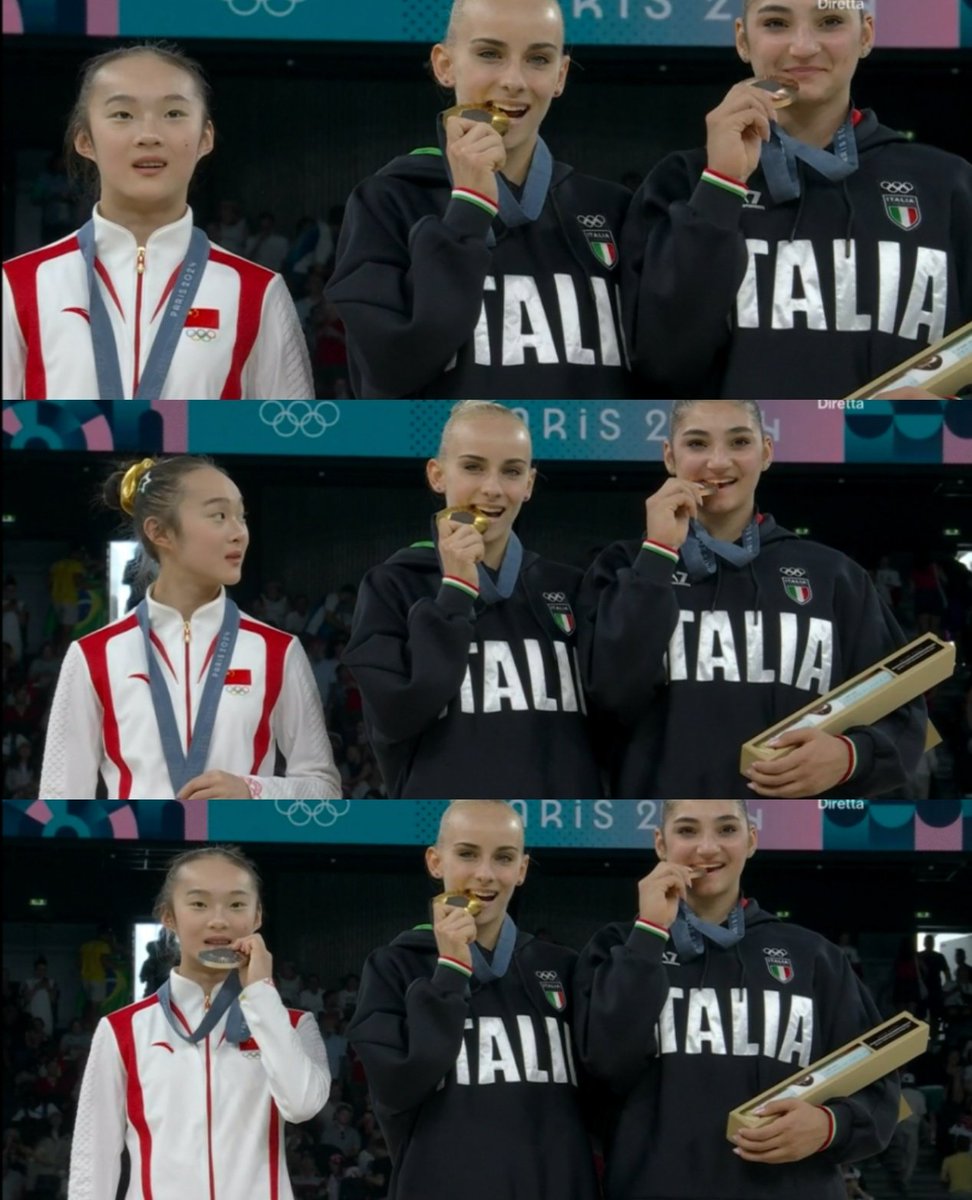 Innocenza e tenerezza ❤️

#OlimpiadiParigi2024