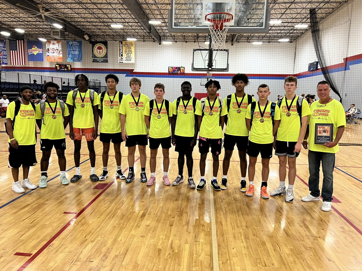 🏆 Congratulations to Focus PRO! Battle of the Bridges 10th Grade Boys Gold Bracket Champions #BattleBridges