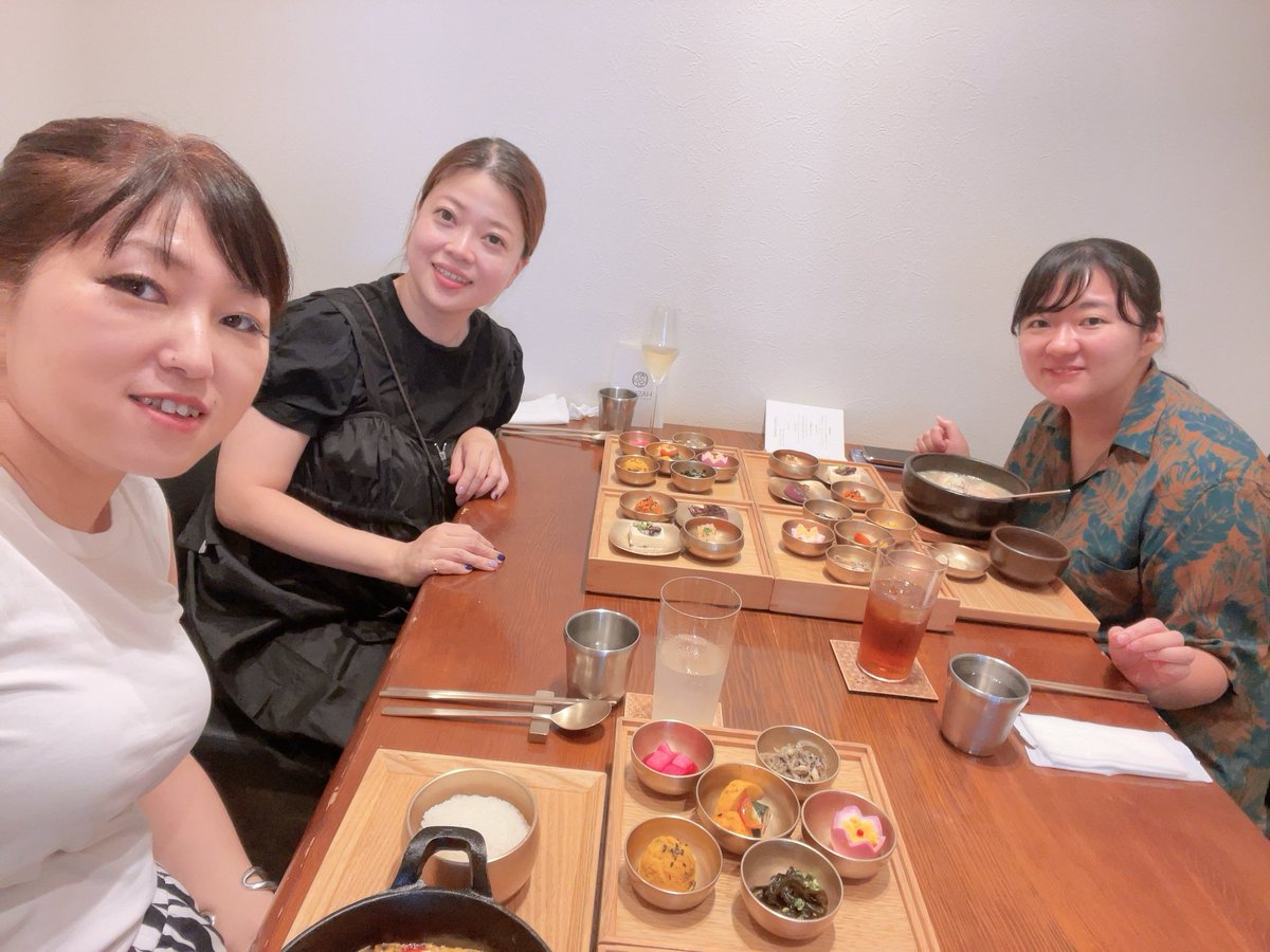 nyarinnao's tweet image. 新しい出会い🫶

そして支援したブランドにお仕事また関われそうで嬉しい☺️

ご縁をいただき嬉しい会でした✨✨

#広尾グルメ
#HASUO
大人気韓国料理のお店、予約必至！