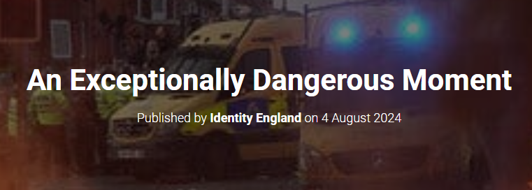 JoinHomeland's tweet photo. Starmer had just announced a 'standing army' to tackle the riots and protests by the English working class. 

This is another step into decades of our own 'Troubles'. The ruling 'elites' have learnt nothing from the horror that was N.Ireland. 

Read:
An Exceptionally Dangerous Moment – Identity England (https://t.co/LRBnZpiYfE)