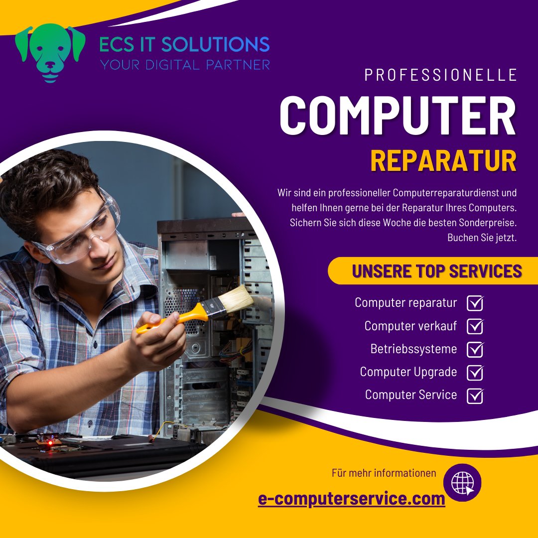 EcompService's tweet image. Spinnt ihr Computer oder Laptop? 
Die Nummer1 in Wien und Umgebung kommt noch heute zu ihnen 🧑‍🔬

#computer #Laptop #repair #reparatur
#computerservice #wien #niederösterreich