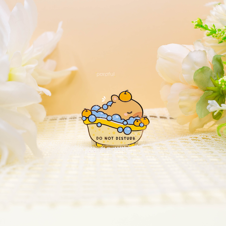 poroful's tweet photo. capybara pins✨ https://t.co/VfpOgRtPCo