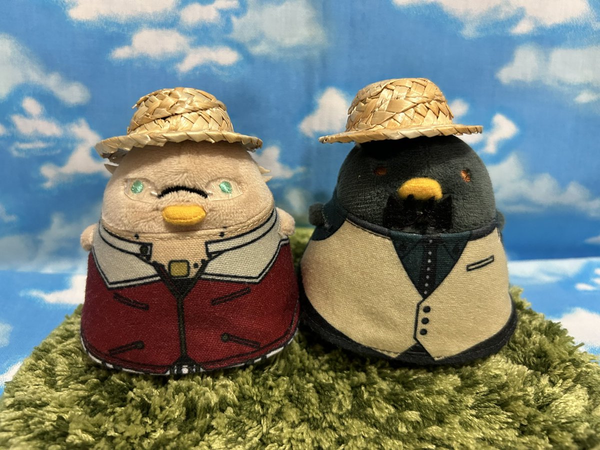 セリアのドール用麦わら帽子がちゅんちゃん達にピッタリでした😊
4㎝、2.8㎝どちらもいいです。