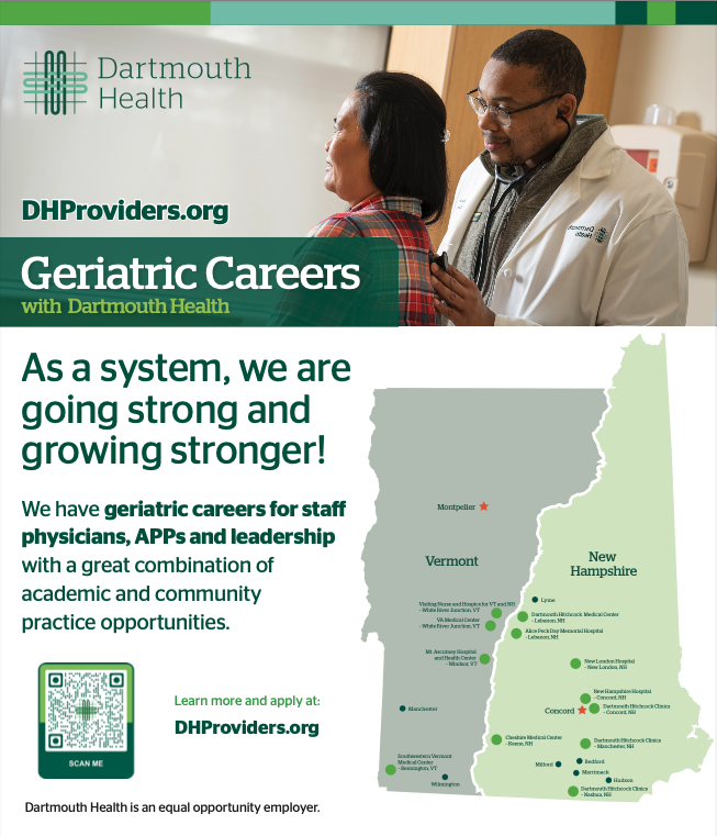Nathan Goldstein (@drnategoldstein) on Twitter photo Join our newly created Section of Geriatric Medicine <a href="/DartmouthHealth/">Dartmouth Health</a> We r hiring physicians & APPs, including recruiting our inaugural section chief. Create new models of care, ground breaking research, & educational initiatives at intersection of rural health, aging, equity. Join our newly created Section of Geriatric Medicine <a href="/DartmouthHealth/">Dartmouth Health</a> We r hiring physicians & APPs, including recruiting our inaugural section chief. Create new models of care, ground breaking research, & educational initiatives at intersection of rural health, aging, equity.