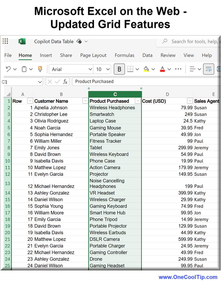 OneCoolTip's tweet image. 🔥 Boost Your Excel Game with the Modernized Grid! 📊

🚀 Say goodbye to data headaches and hello to effortless management! 👋

onecooltip.com/2024/08/discov…

#ExcelUpdate #ModernizedGrid #MicrosoftExcel #TechTips #TechGuide #OneCoolTip @OneCoolTip @Microsoft365 @msexcel