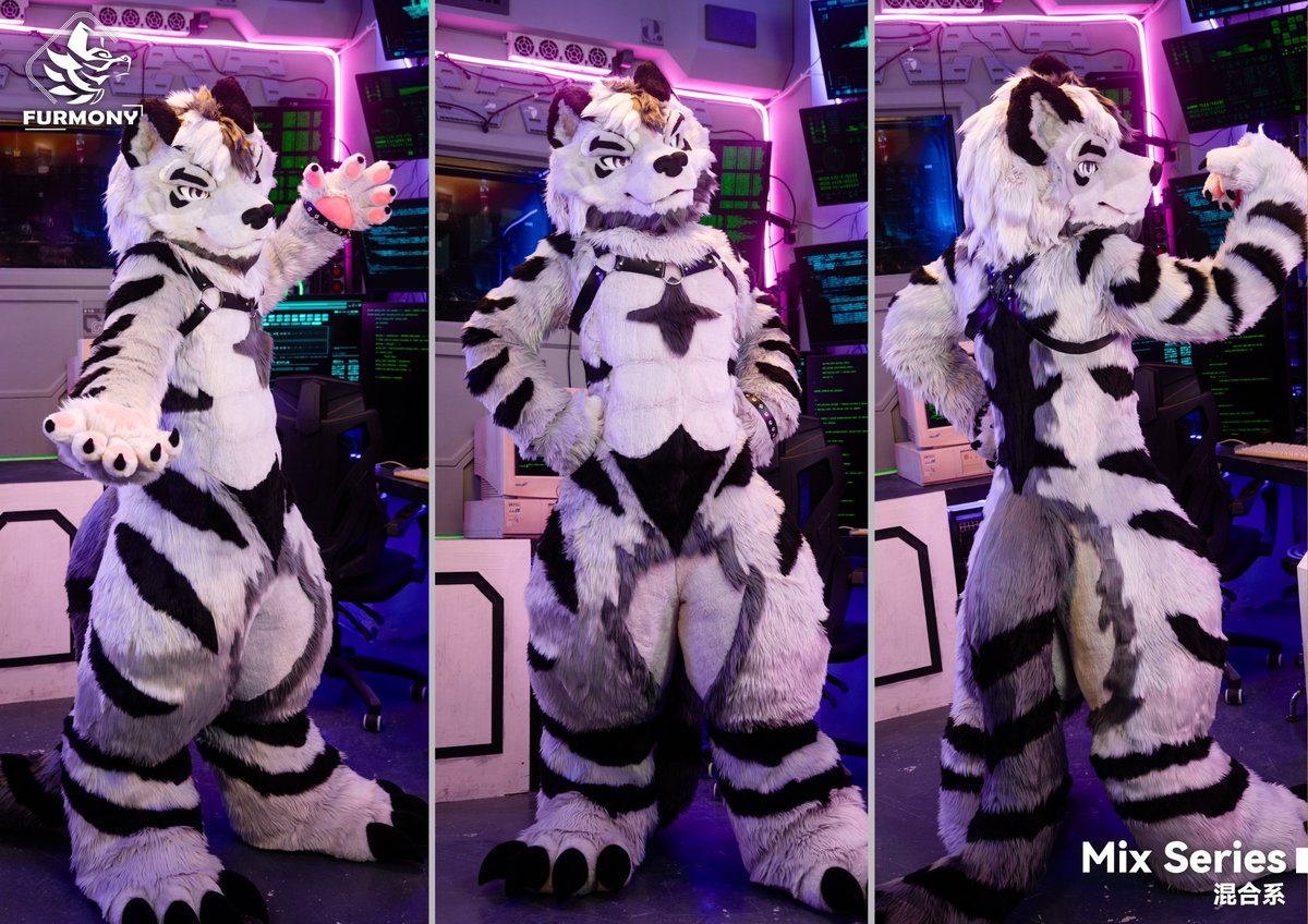 New Commission Finished」 A handsome shapely tiger in our new “Mix