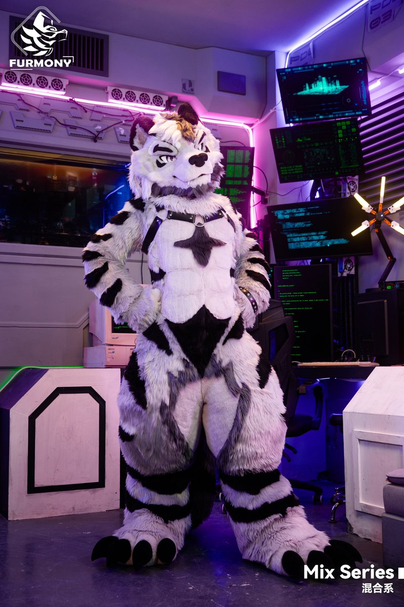 New Commission Finished」 A handsome shapely tiger in our new “Mix