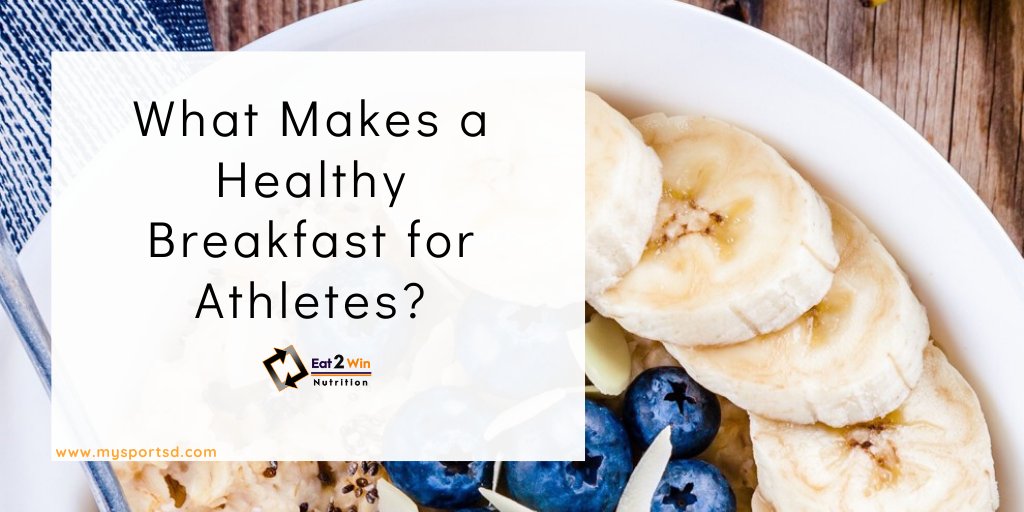 How many times have you heard that breakfast is the most important meal of the day? Eating breakfast has many benefits for the mental and physical health of an athlete. 
Please visit our Facebook page, for the link to keep on reading!
#MSD #Eat2Win