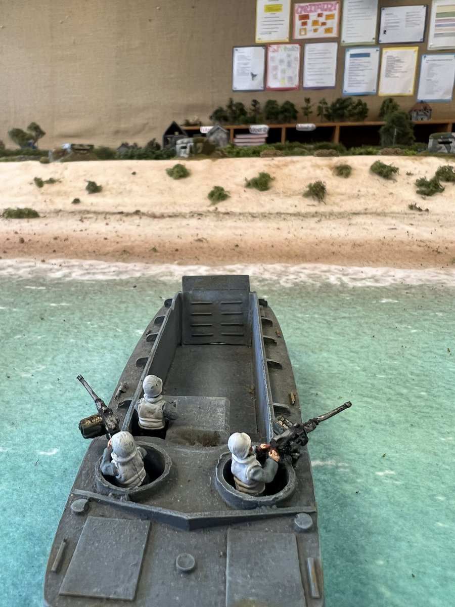 A few photos from last week’s Tabletop Battles camp. This was a week of historical miniature wargaming for 13 students ages 10 to 14. We played 8 games of Battlegroup Normandy, painted figures, and learned the history of Operation Overlord and the Normandy  campaign.