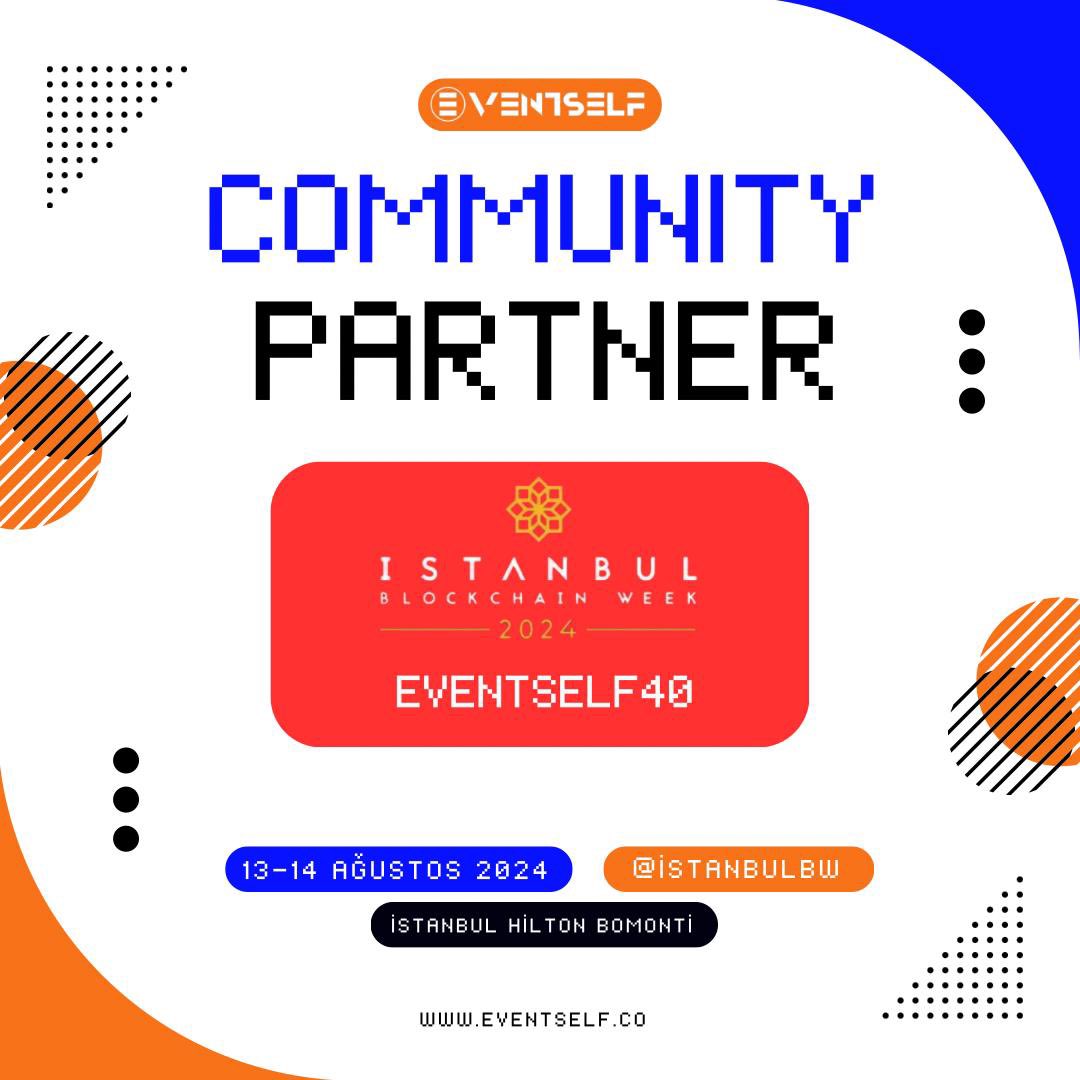 İstanbul Blockchain Week 2024  

🛠️ Uzmanlarla Tanışın ve Ağınızı Genişletin

🔍 Eğitim ve Atölyeler

🎉 Unutulmaz Deneyimler 

📅 13-14 Ağustos, Hilton Bomonti Hotel

EVENTSELF40 koduyla biletinizi daha uyguna almak içinhttps://istanbulblockchainweek.com/ linke 🎫 <a href="/istanbulBW/">İstanbul Blockchain Haftası</a>