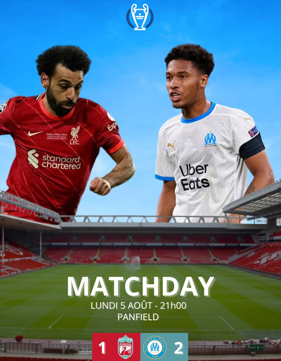 𝐌𝐀𝐓𝐂𝐇𝐃𝐀𝐘

Union SP - AC Pilan (20h)
Piverpool - Parseille (21h)