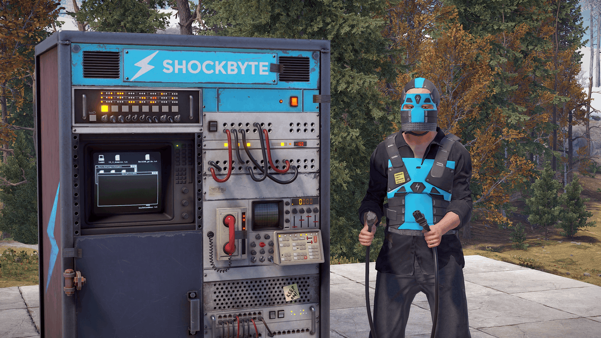 ChilagsSergey's tweet photo. Hey friends! 🤗 Long time no see. I��m excited to present my new skin! Inspired by the amazing Shockbyte TC. You need to be protected when working with servers! 🛡️ Hope you like it. Share your thoughts!

https://t.co/i8L4lw490J

@gerrmanman @HedgesnVideos @Shockbyte @playrust https://t.co/fWNAFoZaps