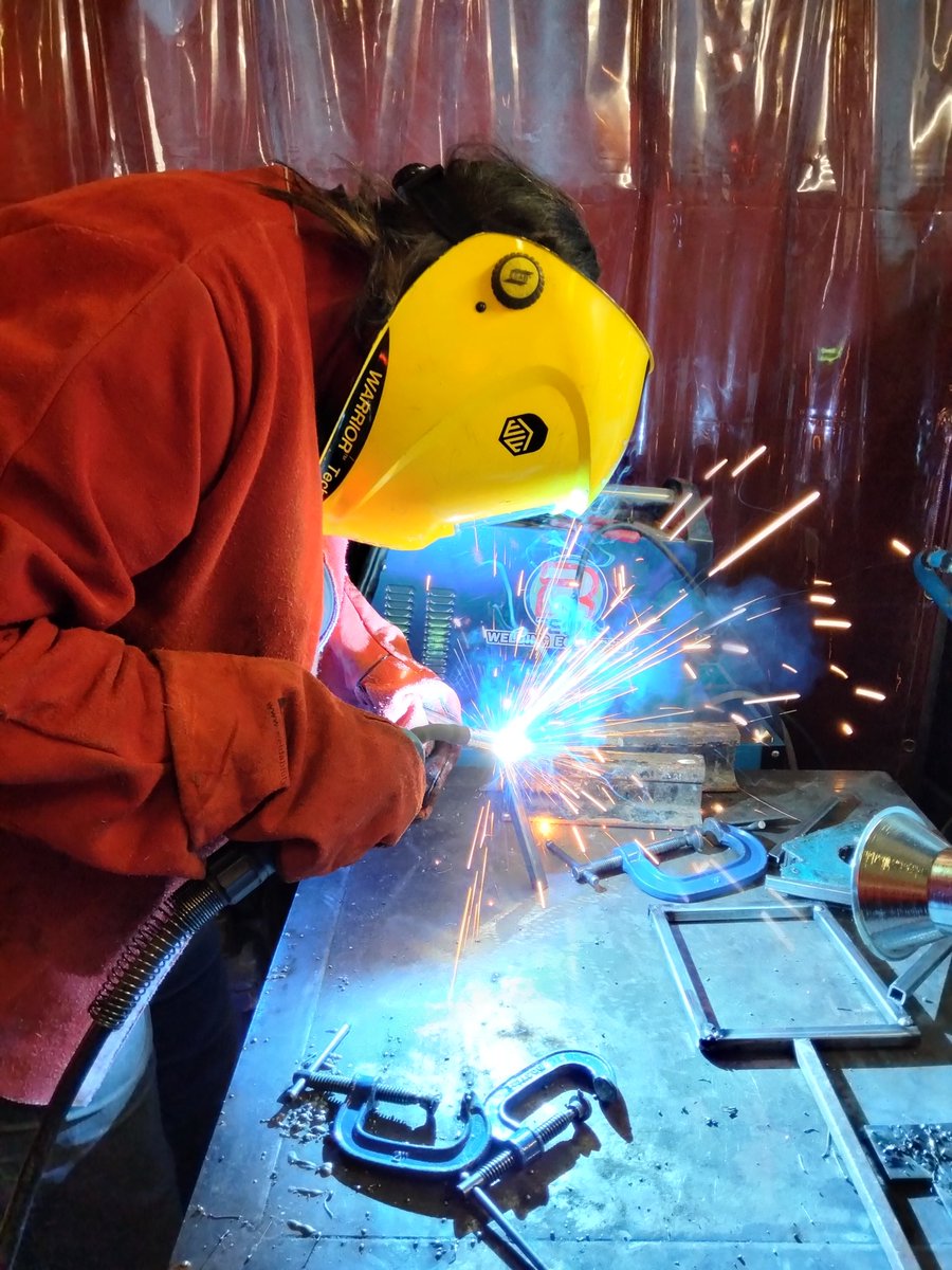 LondonSculpture's tweet image. 🔥Do something spontaneous tonight! We have our last place left on our evening course - Introductory Welding for Artists, starts at 6pm. 

eventbrite.co.uk/e/855419080497…

#MIGwelding #anglegrinder #tools #eveningfun #Woolwich #studios