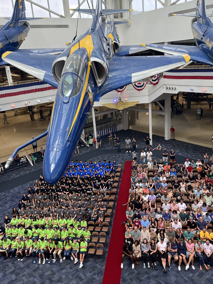 jrotcNaplesHS's tweet photo. Congratulations to Cadets Rosas and Taylor for successfully completing the National Flight Academy.  The 1 week STEM focused training took place at the Pensacola Naval Air Station.  Big thank you to the Collier NAACP for generously sponsoring❤️@NaplesHS @collierschools https://t.co/3F5IhztVfe