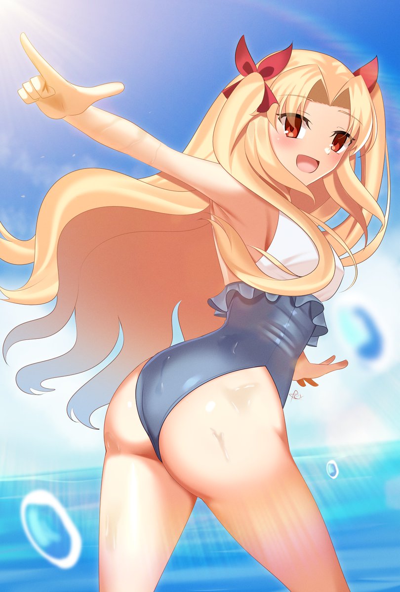 R31_44's tweet photo. Summer Eresh is here and she's fantastic!
#FGO https://t.co/3uf41iYwxL