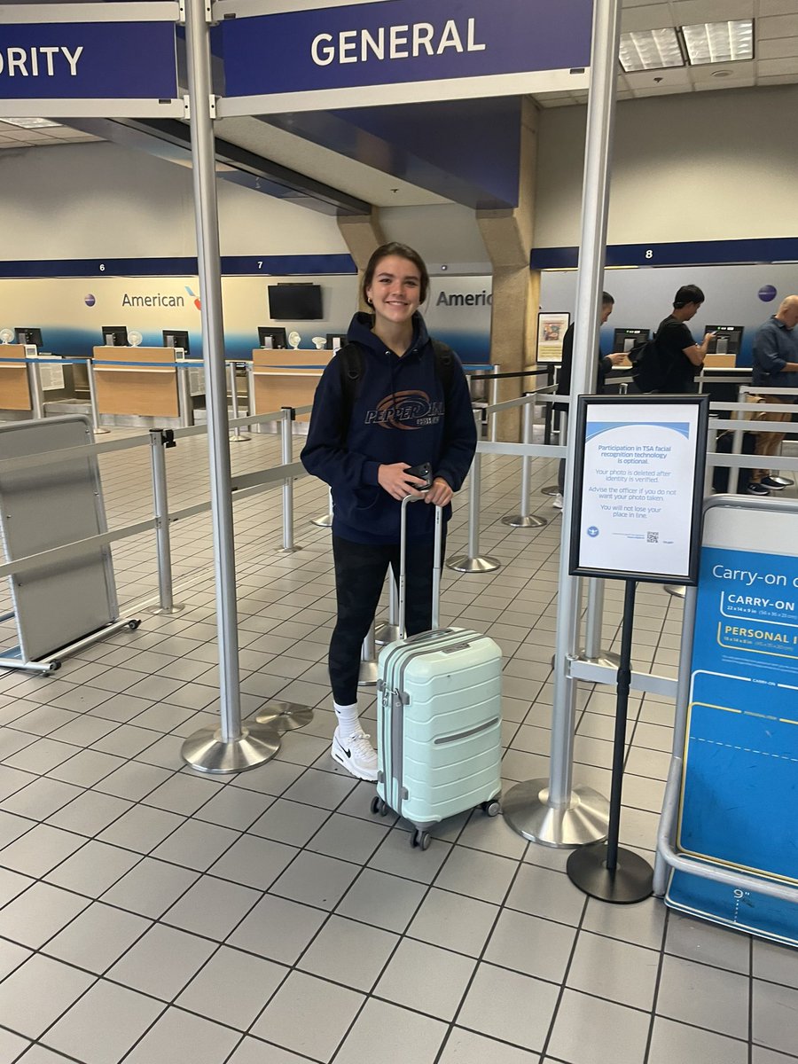 2025Larson's tweet photo. On my way to Chula Vista to represent #TeamTexas @ECNLgirls Conference Cup. I’m excited! @DKSC_official @07gDksc @ImYouthSoccer  ✈️ https://t.co/OYUGwqmg6X