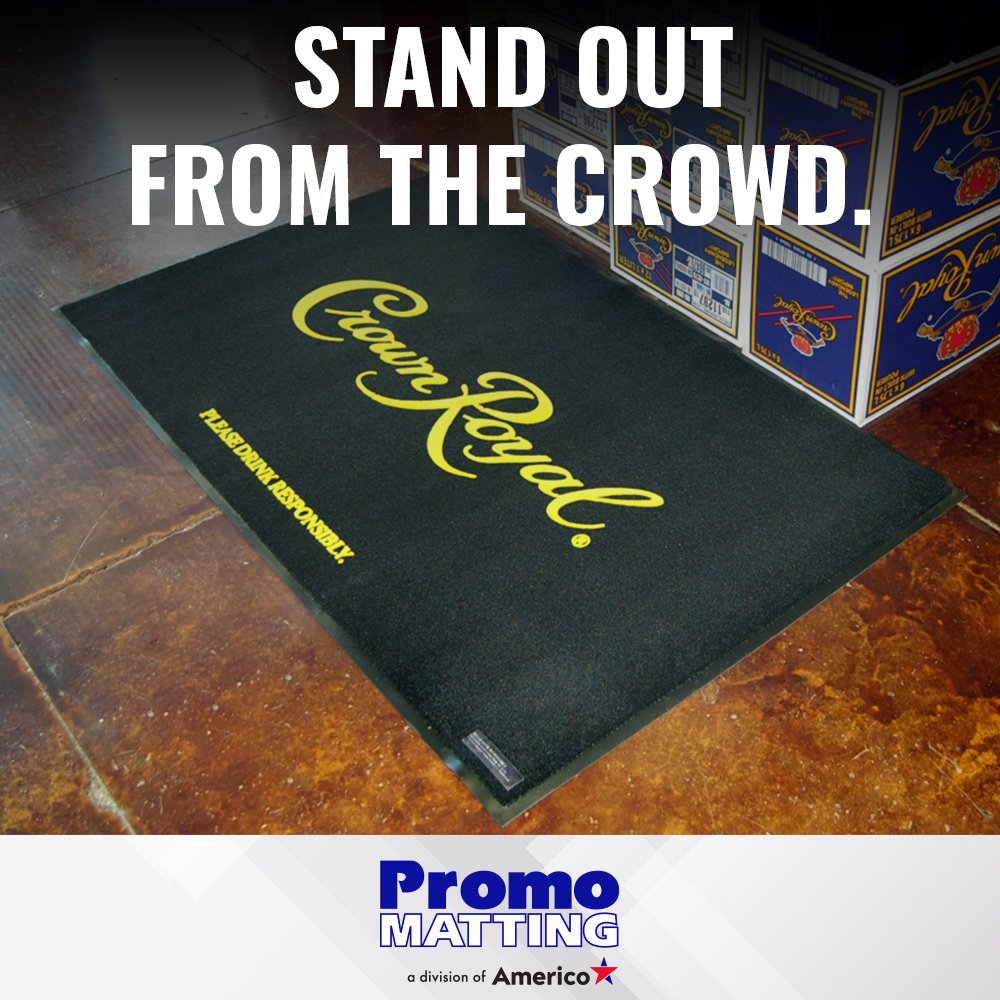 PromoMatting's tweet image. Custom floor mats are proven to boost sales when used in retail environments. Learn more ways mats can be used beyond the door on our website: promomatting.com 

 #CustomFloorMats #MarketingStrategy #RetailMerchandising #RetailEnvironment #PromoProducts #Promo #Advertising