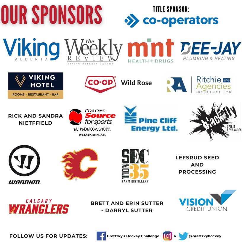 Let's go - The 9th annual
Brettzky's Hockey Challenge starts Thursday night with 2 games. 
Friday Night Female Allstar Game is our feature event on Friday evening - game starts at 7:45 pm .🥅🏒🔥🍻