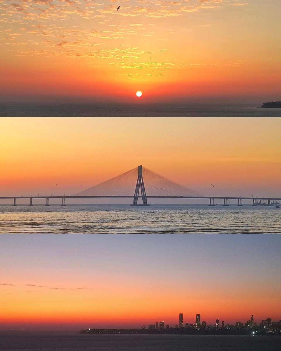 Photos I took of a few beautiful sunsets from the coastal city of Mumbai, India 🇮🇳

Summer of 2024.

#mumbai #india #Indian #travel #maharashtra #photography #photographer #sunsets