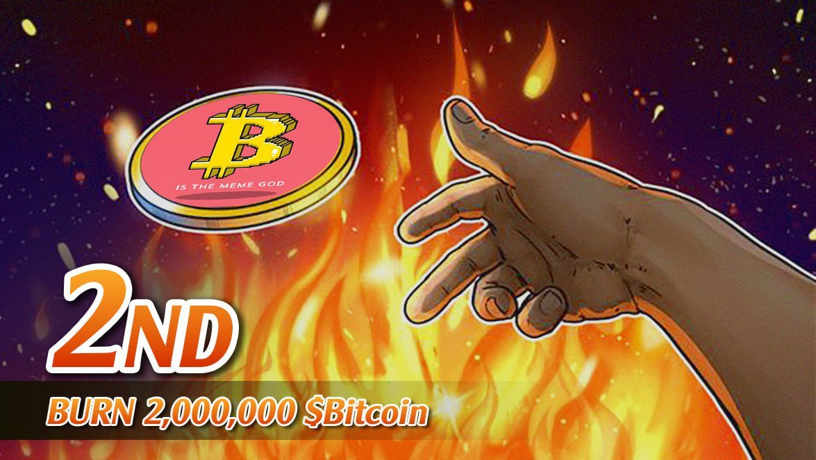 3M $Bitcoin has been burnt till the circle supply has 21 million token

And we will be the next $Bitcoin but on Solana.

Keep burning like this shitty market today. Burn for pushing it harder.

Tnxs: solscan.io/tx/2ePQnDrRJUn…

solscan.io/tx/4TpZnM9DCDt…

#BitcoinOnSol $Bitcoin
