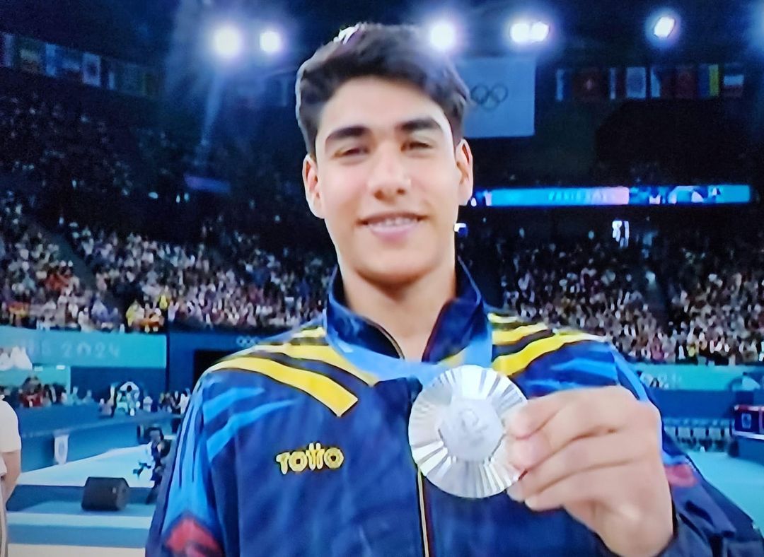 ❤️🖤🥈El Cucuteño Ángel Barajas hace historia con medalla de plata, en los Olímpicos de París.