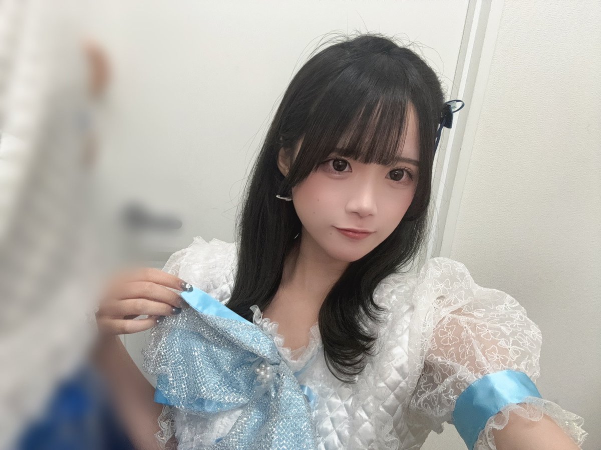 lnan_mei's tweet photo. 『#EnjoyMonday!! 』来てくれてありがとうございました🫶🏻今日は衣装交換で水色担当の東雲めいになりました🩵お話もいっぱいできて楽しかったね~♩次は土曜日に会えます♡
みんなおやすみ😪 https://t.co/yqE70v6rCR