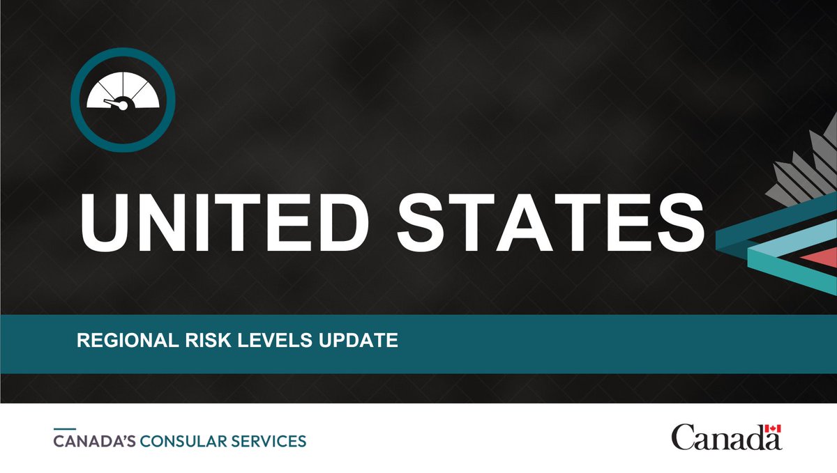 CanCGMiami's tweet photo. The regional risk-safety level &amp;security advice for the 🇺🇸is updated.   
Avoid non-essential travel to the #FloridaGulf coast due to Tropical🌪️#Debby, which will become a hurricane. https://t.co/sRV9koIn6V
🇨🇦in Florida, please exercise today &amp;follow advice fr. local authorities. https://t.co/GbS12jiPsr