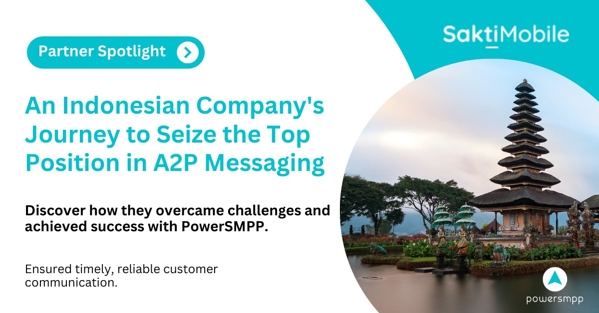POWER_SMPP's tweet photo. In the dynamic world of telecommunications, staying ahead means embracing innovation. A leading Indonesian SMS aggregator, faced the challenge of modernizing their messaging infrastructure to maintain top-notch service. 📲

#Telecommunications #SMSAggregator #MessagingSolutions https://t.co/0m3QG8vX1k