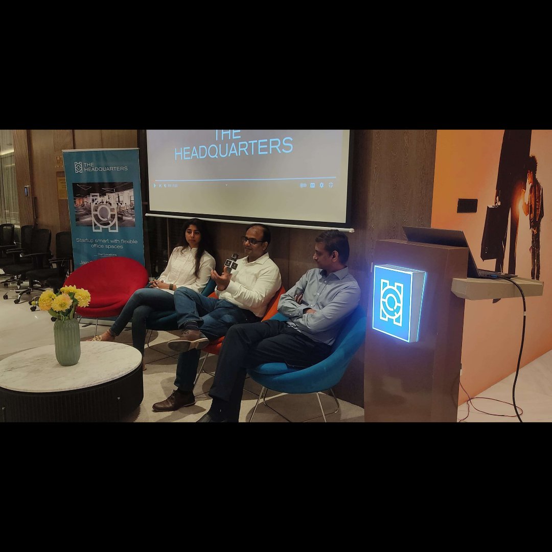 MaithreyeM's tweet photo. Great learning experience at the Hyderabad Startup Meetup. Thanks to the organizers for hosting such an informative event. Special thanks to Navneet Misra and Pradeep Reddy for sharing their insights.

Thank you @eChaiVentures  &amp; @jatin10  for the opportunity!
@TheHQSpace https://t.co/0sPVkcXGCC