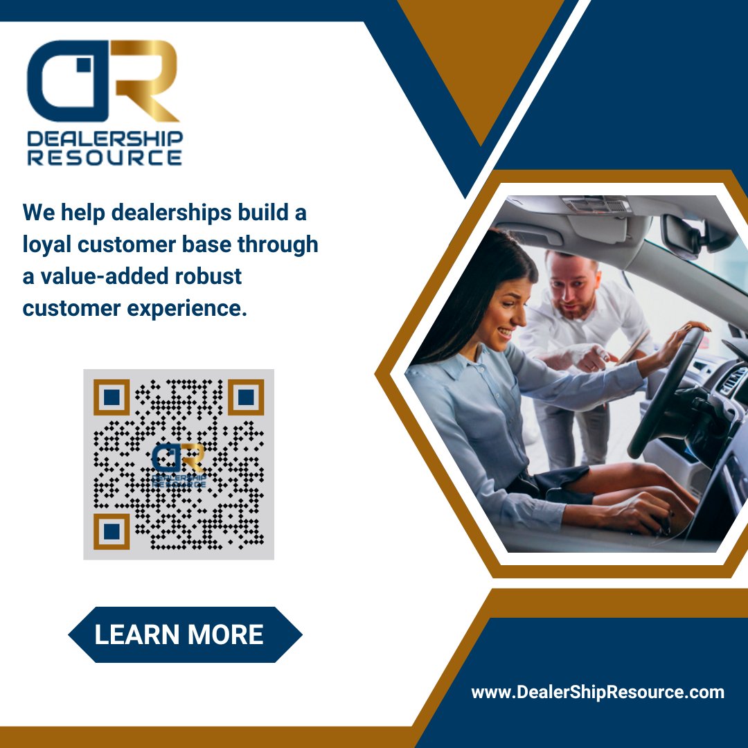 DealershipR's tweet photo. Dealership Resource

We help dealerships build a loyal customer base through a value-added robust customer experience.

Website: https://t.co/9Drf3BDnYd https://t.co/a5pCBlEaNQ