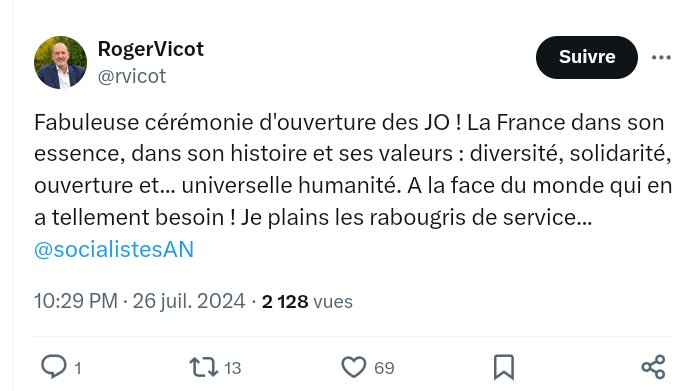 P_Peraldi's tweet photo. Et l'hypocrite député socialiste @rvicot pointé justement du doigt dans cette vidéo par Gabriel Attal a le culot aujourd'hui de critiquer les "rabougris" qui dénigrent les jeux.
#JObashing https://t.co/YIX9Dzad6P