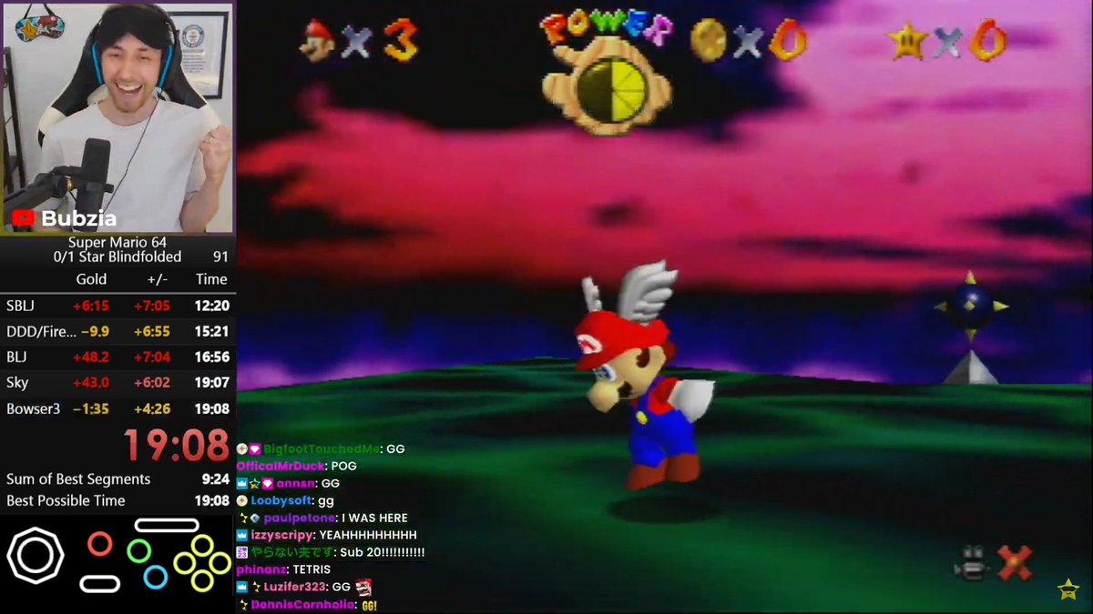 BLINDFOLDED 0 STAR WORLD RECORD!!!!!

There is absolutely no way I just did that bro😂