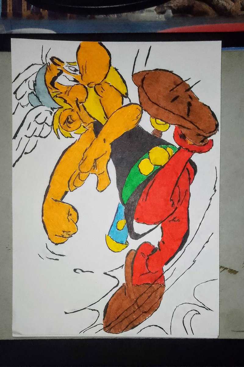 SlayderD's tweet photo. Astérix Et Obélix 1959 René Goscinny Et Albert Uderzo https://t.co/pu9jt6yghJ